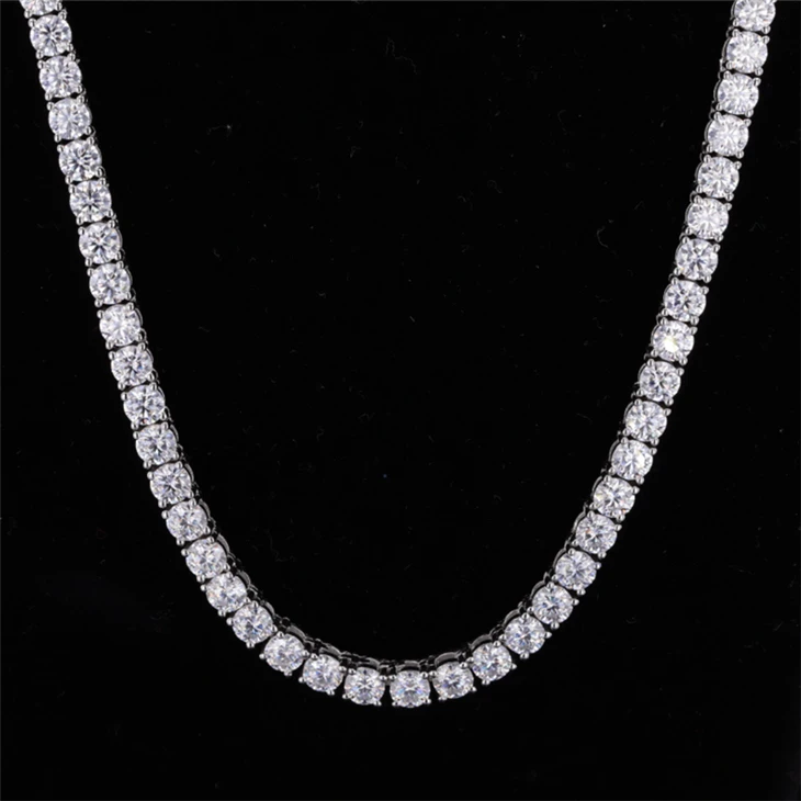 Moissanite Tennis Necklace