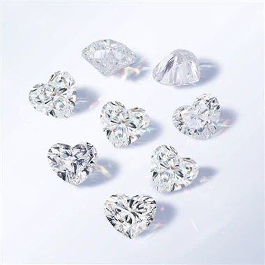 Melee Heart Shape Lab skapte diamant